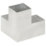 Vidaxx Pfostenanschluss Y-Form 101x101 mm verzinktes Metall