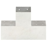 Vidaxl Pale Connection X-Form 101x101 mm verzinktes Metall