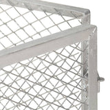 Vidaxl compostbak 85x85x70 cm gegalvaniseerd staal