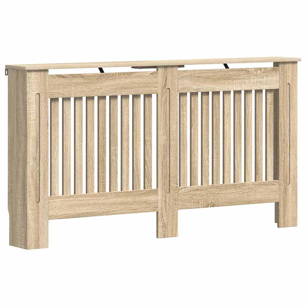 VIDAXL -Radiatorkonstruktion 152x19x81.5 cm MDF
