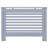 VIDAXL -Radiatorkonstruktion 112x19x81.5 cm MDF -Anthrazit