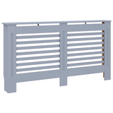 VIDAXL -Radiatorkonstruktion 152x19x81.5 cm MDF -Anthrazit