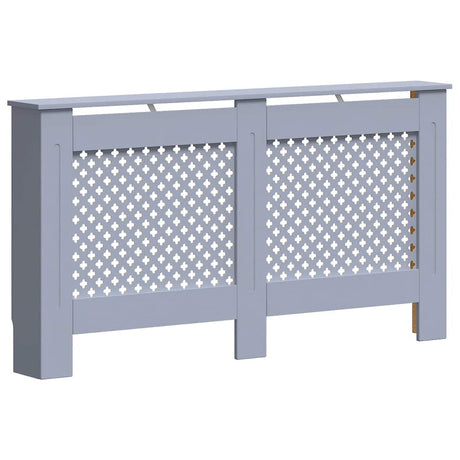 VIDAXL -Radiatorkonstruktion 152x19x81.5 cm MDF -Anthrazit