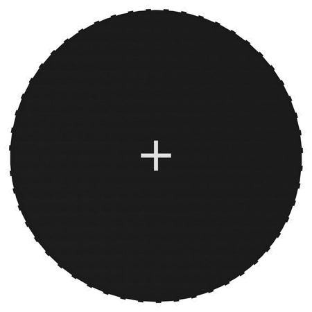 Vidaxl Federmatte für 10 Fuß 3,05 m runde Trampolin -Stoff schwarz