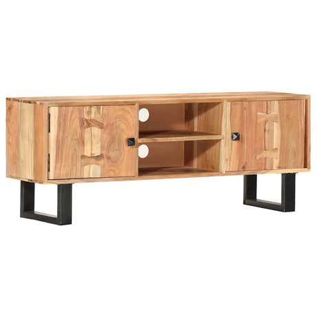 Vidaxl tv-meubel 118x30x45 cm massief acaciahout