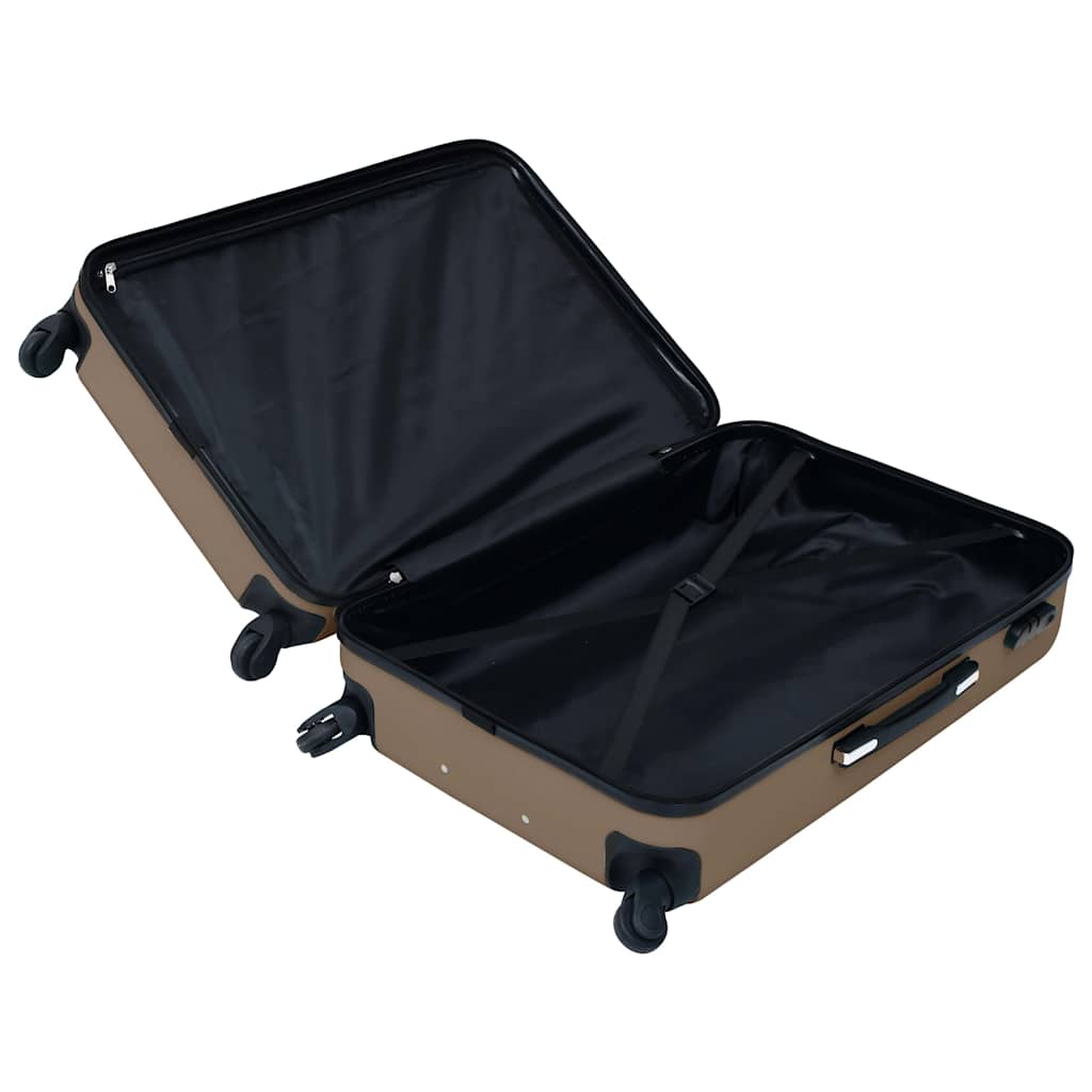 Vidaxl Hartkoffer BROWN BROW