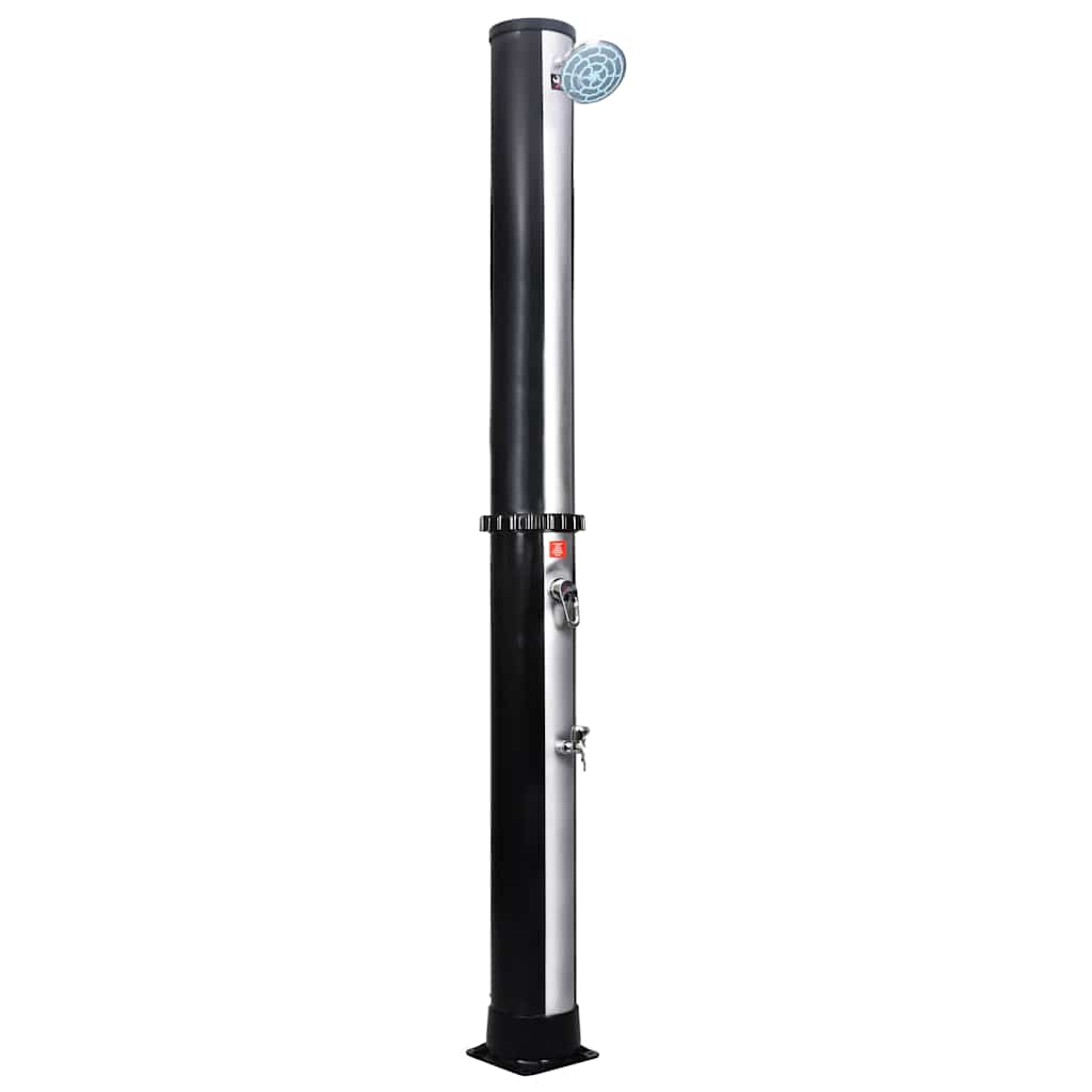 Vidaxl Outdoor -Dusch -Solar mit Duschkopf und Klopfen 40 l