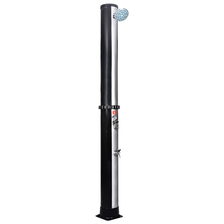 Vidaxl Outdoor -Dusch -Solar mit Duschkopf und Klopfen 40 l