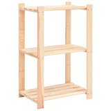 VIDAXL-LAGE-RAGS 3-LAYER 2 PCS 60x38x90 cm Feststoffkiefer 150 kg