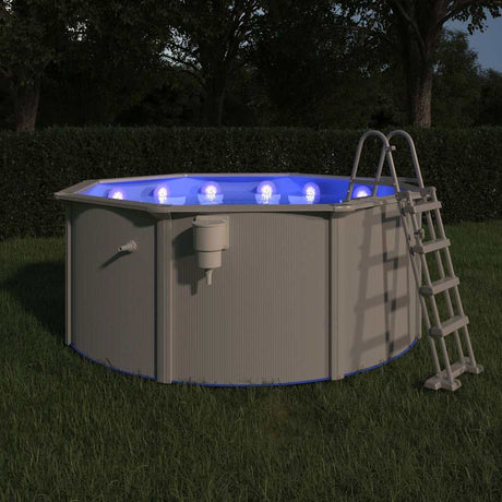 Vidaxl Swimmingpool -Lampe schwimmende LED mit Fernbedienung Multi -Colored
