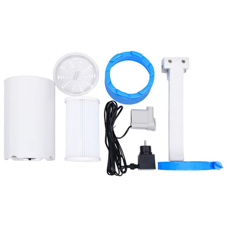 Vidaxl Schwimmbad Skimmer hängen und pumpen mit Adapter 16 cm Kunststoff