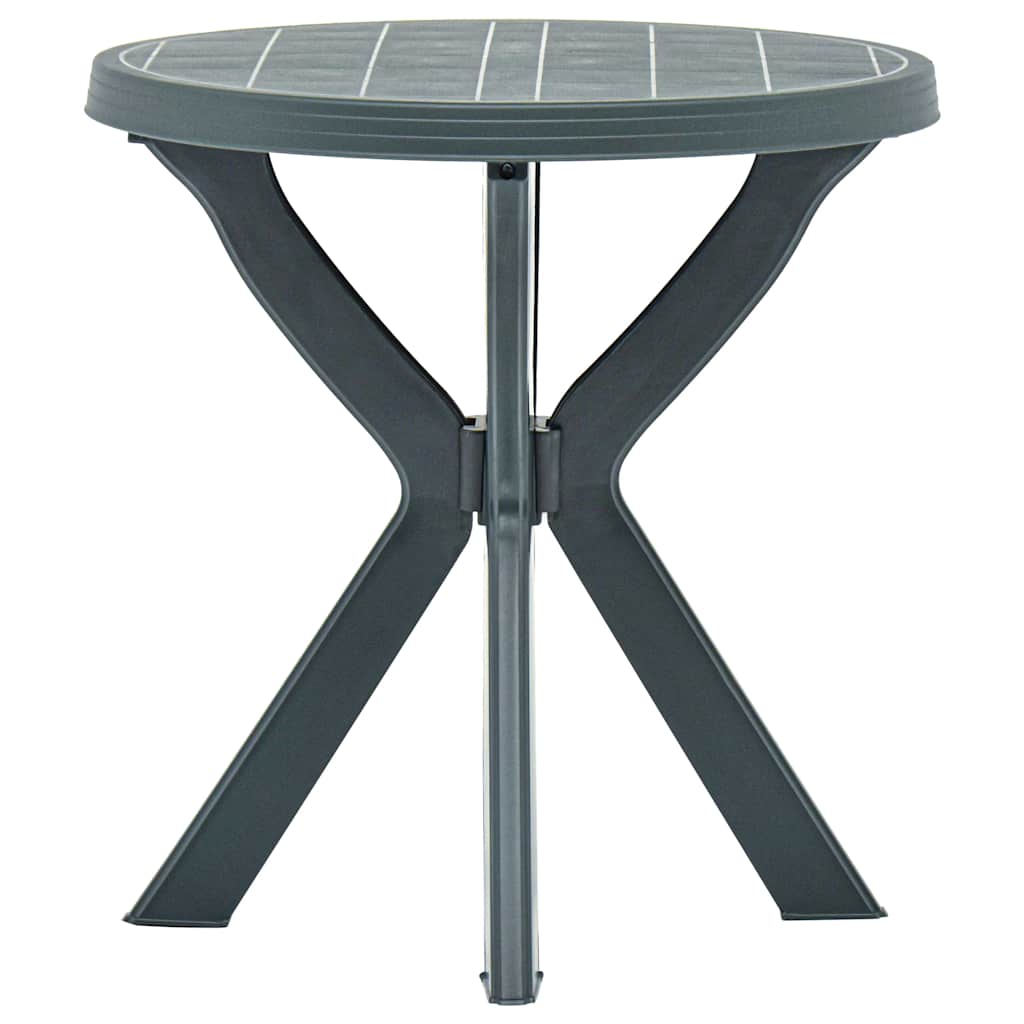 Vidaxl bistrotafel ø70 cm kunststof groen