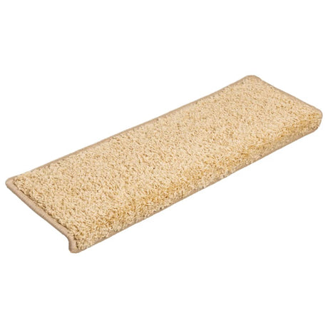 Vidaxl -Treppenmatten 15 ST 65x21x4 cm Braun