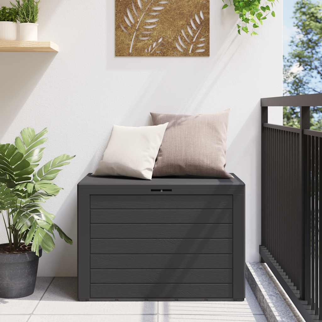 Vidaxl tuinbox 78x44x55 cm antraciet