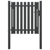 Vidaxx Gartentor Stahl 100x75 cm Anthrazit