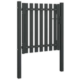 Vidaxl -Anschluss 1x1.25 m Stahlanthrazit