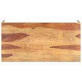 Vidaxl salontafel 120x60x40 cm massief hout