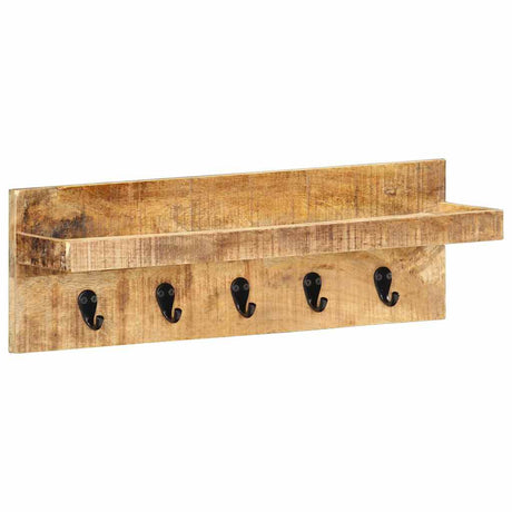 Vidaxl -Wandbedeckungsregal 60x15x20 cm Festes Rauhholz