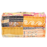 Vidaxl Pouf 60x70x36 cm Stoff Patchwork