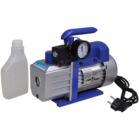 VIDAXL Vakuumpumpe 1 Stufe mit 2-facher Manometern Set