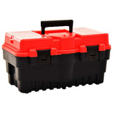 Vidaxxl Werkzeugkasten 462x256x242 mm Kunststoff rot