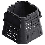 Vidaxx Kompostbehälter 480 l 93,3x93,3x80 cm schwarz