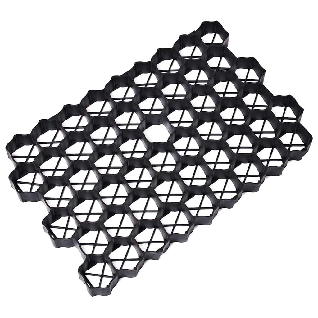 Vidaxxl Grasgitter 16 Stück 60x40x3 cm Kunststoff grün