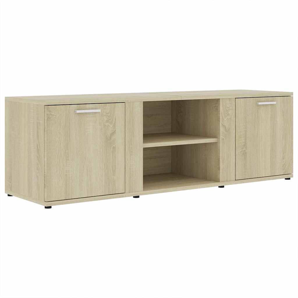 Vidaxl tv-meubel 120x34x37 cm bewerkt hout sonoma eikenkleurig