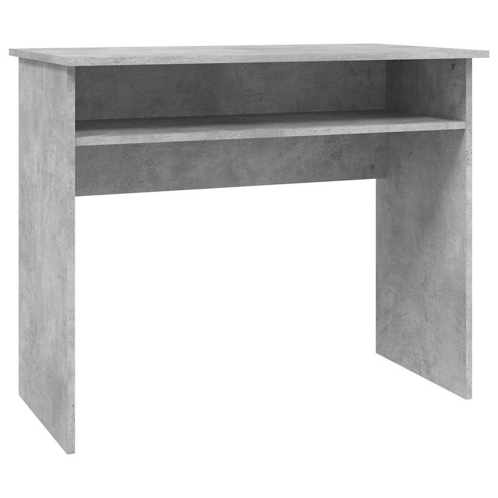 Vidaxl bureau 90x50x74 cm bewerkt hout betongrijs
