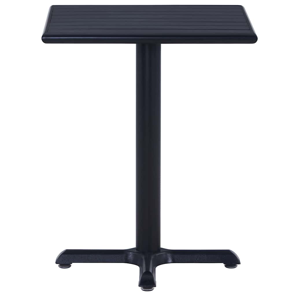 Vidaxl tuintafel 60x60x75 cm zwart
