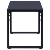 Vidaxl tuinbank 120,5 cm ps-plaat zwart