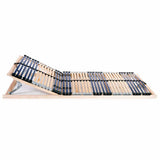 Vidaxl lattenbodems 2 st met 42 latten 7 zones 80x200 cm