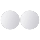 VIDAXL 16 ST MILROR -Kacheln rundes Glas