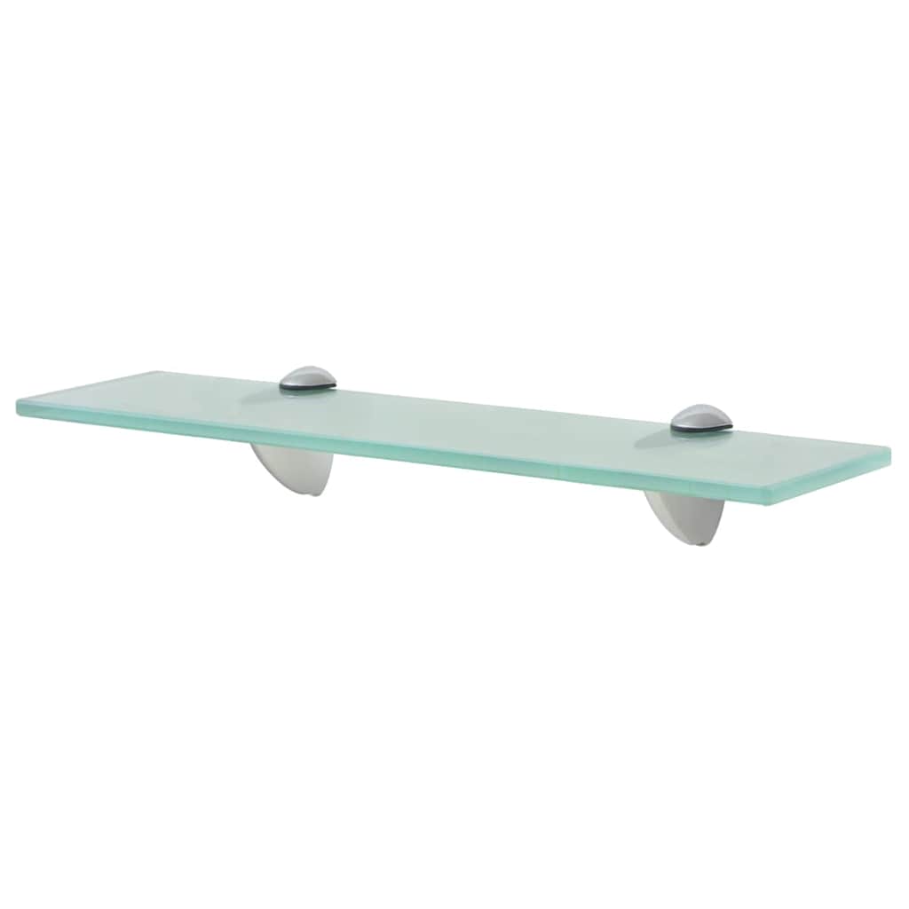 Vidaxl schappen zwevend 2 st 40x10 cm 8 mm glas
