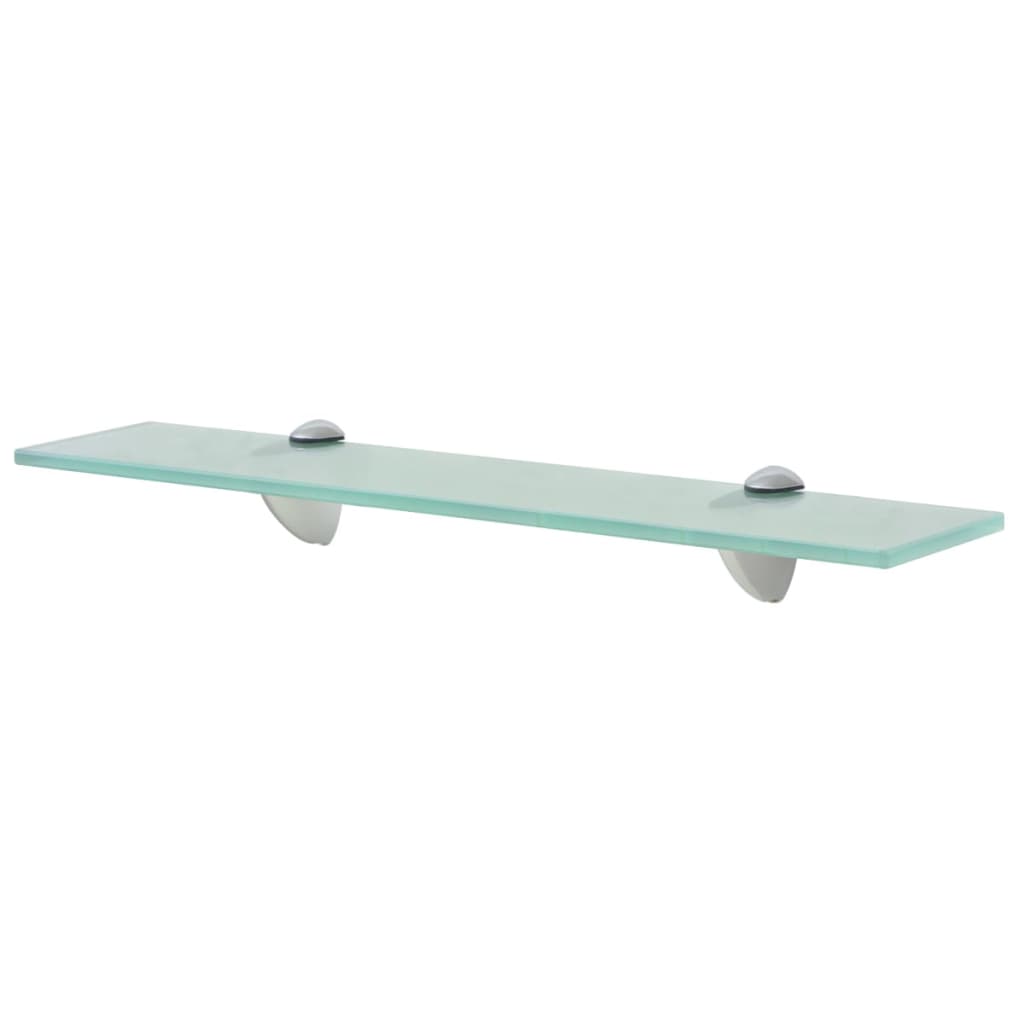 Vidaxl schappen zwevend 2 st 50x10 cm 8 mm glas