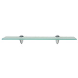 Vidaxl schappen zwevend 2 st 50x10 cm 8 mm glas