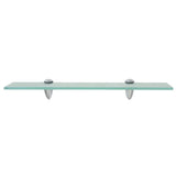 Vidaxl schappen zwevend 2 st 50x10 cm 8 mm glas