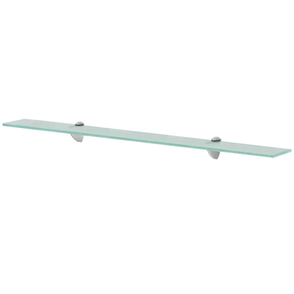 Vidaxl schappen zwevend 2 st 90x10 cm 8 mm glas
