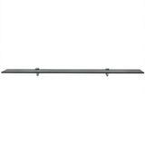 Vidaxl schappen zwevend 2 st 100x10 cm 8 mm glas