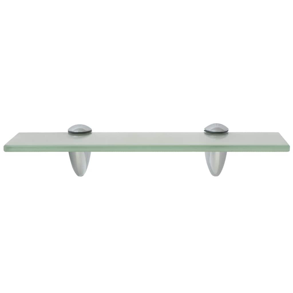 Vidaxl schappen zwevend 2 st 30x10 cm 8 mm glas
