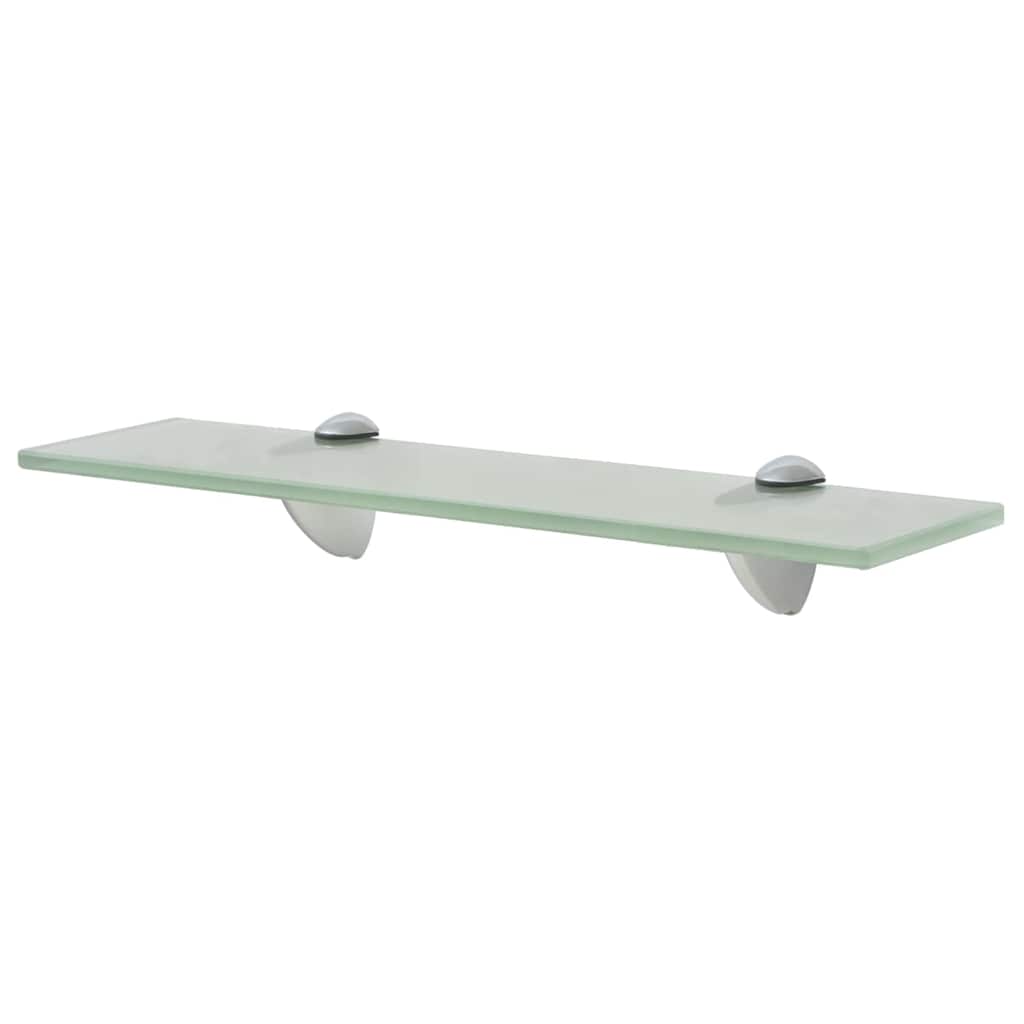 Vidaxl schappen zwevend 2 st 40x10 cm 8 mm glas