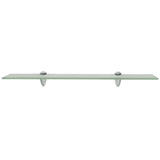 Vidaxl schappen zwevend 2 st 60x10 cm 8 mm glas