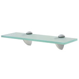 Vidaxl schappen zwevend 2 st 30x20 cm 8 mm glas