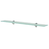 Vidaxl schappen zwevend 2 st 70x20 cm 8 mm glas