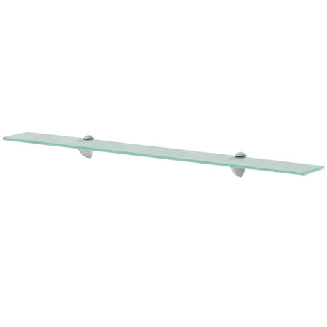 Vidaxl schappen zwevend 2 st 90x20 cm 8 mm glas