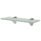 Vidaxl schappen zwevend 2 st 30x20 cm 8 mm glas