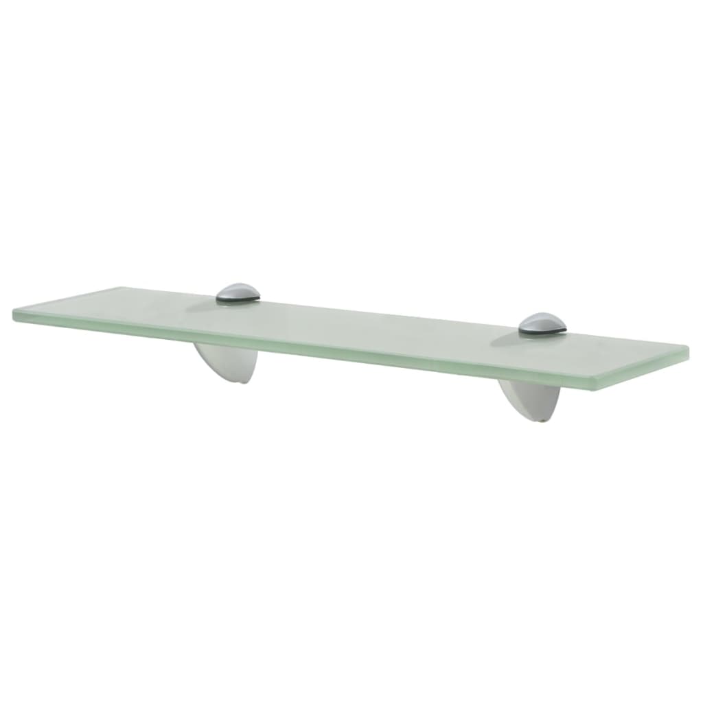 Vidaxl schappen zwevend 2 st 40x20 cm 8 mm glas