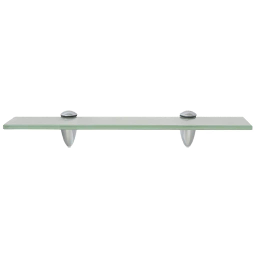 Vidaxl schappen zwevend 2 st 40x20 cm 8 mm glas