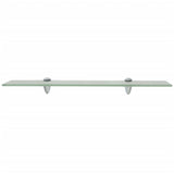 Vidaxl schappen zwevend 2 st 60x20 cm 8 mm glas