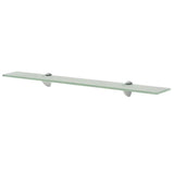 Vidaxl schappen zwevend 2 st 70x20 cm 8 mm glas